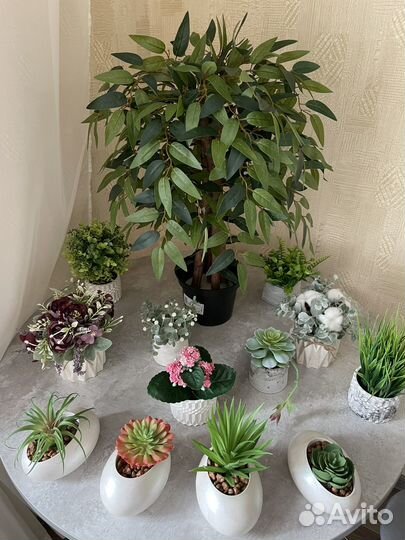 Искусственные цветы для декора