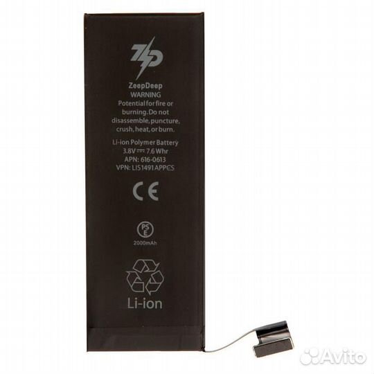 Аккумулятор в наборе ZeepDeep для iPhone 5 +39 пов