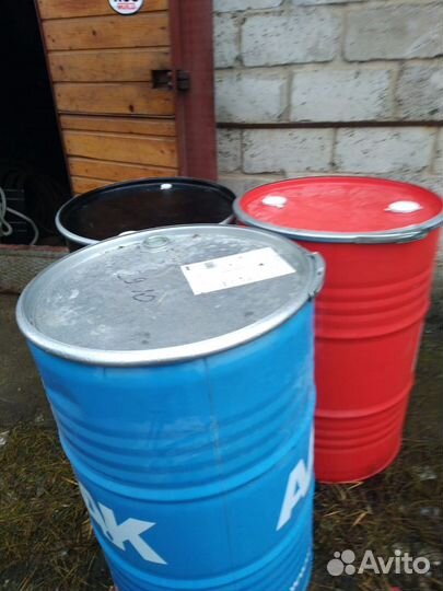 Бочки металлические 200 л