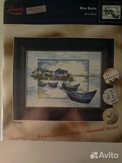 Набор для вышивания lanarte blue boats