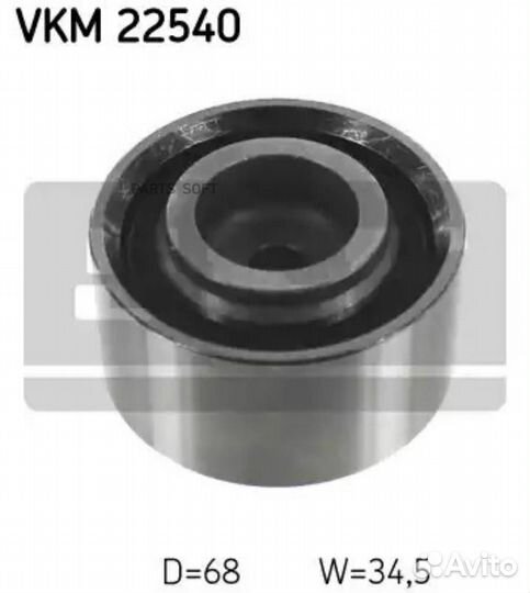 SKF VKM 22540 Ролик alfa romeo, lancia (без упаковки)