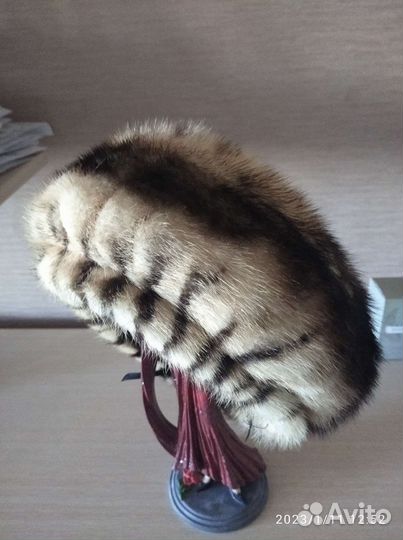 Шапка норковая женская
