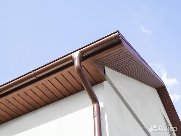 Софит для кровли металлический/виниловый