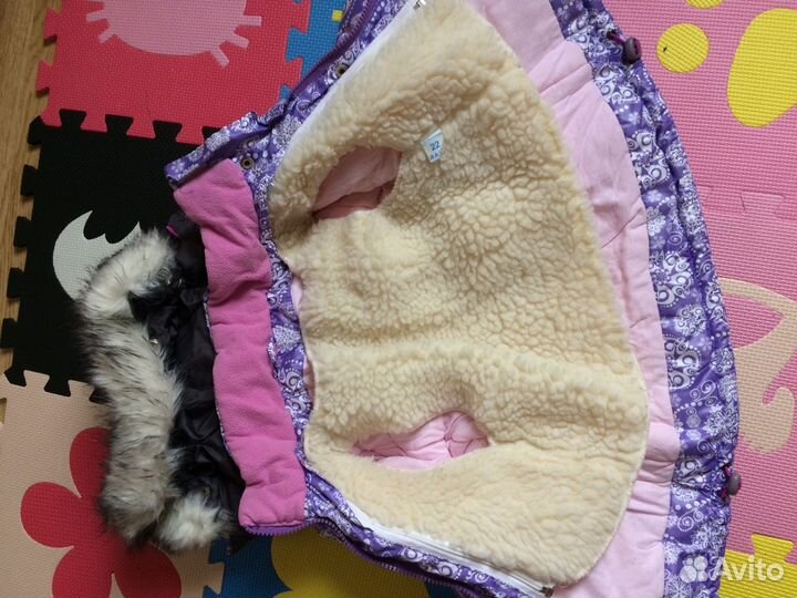 Зимний комплект на овчине