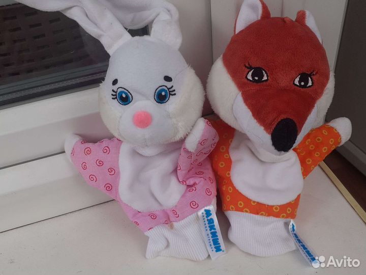 Мягкая игрушка на руку комплект