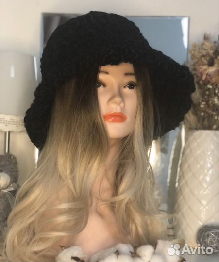 Панама зимняя женская