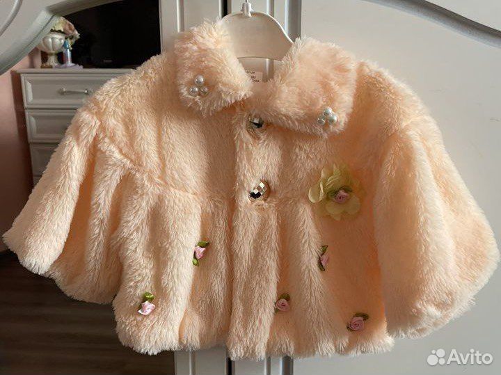 Меховая жилетка на девочку