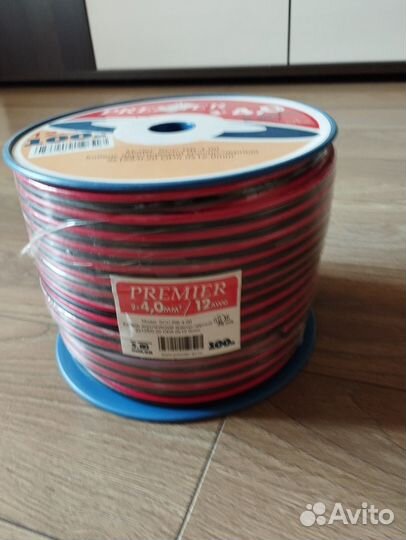 Кабель акустический 2х4 premier 100м