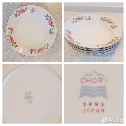 Тарелки времен СССР. гдр, Чехословакия, Япония