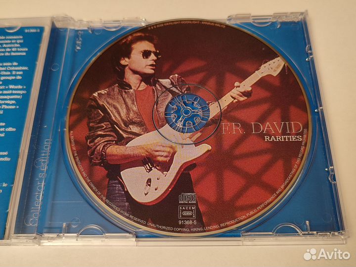 Cd F.R.David - Rarities