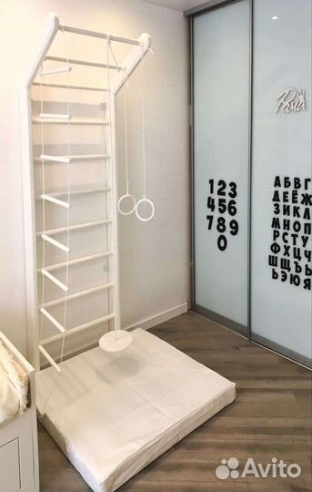 Тарзанка, верёвочная лесенка