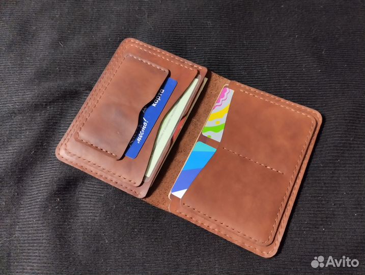 Обложка для документов. Кожа. Ручная работа