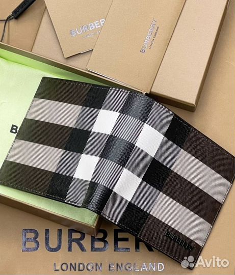 Мужской кошелек Burberry Новый