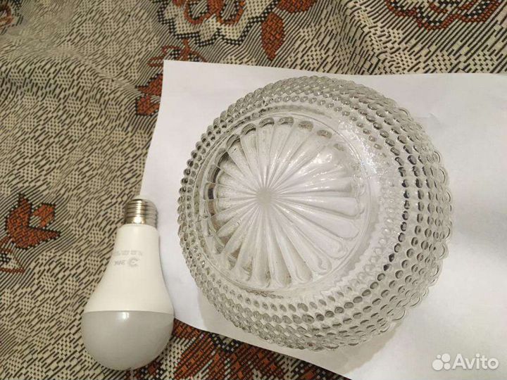 Плафон шар винтаж