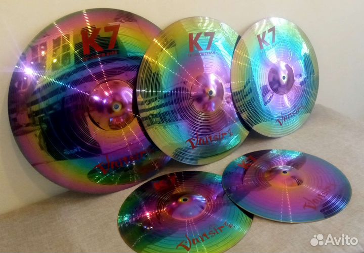 Тарелки для барабанов ударной установки Vansir K7