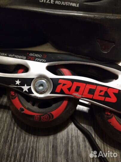 Ролики раздвижные с 36 по 40 размер roces б/у