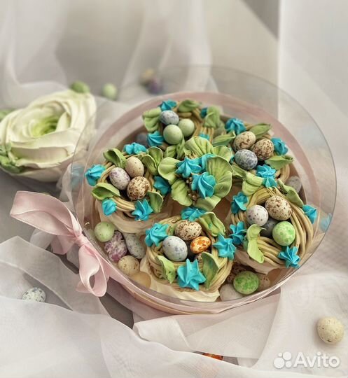 Цветы из зефира