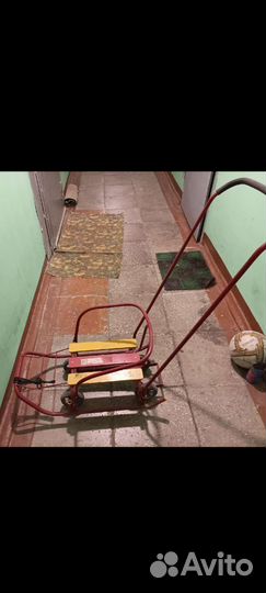 Детские зимниесанки на колесах