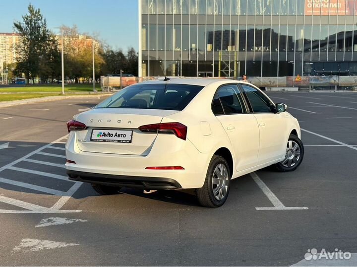 Skoda Rapid 1.6 AT, 2021, 141 446 км