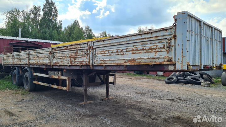 Полуприцеп бортовой МАЗ 938662, 2005