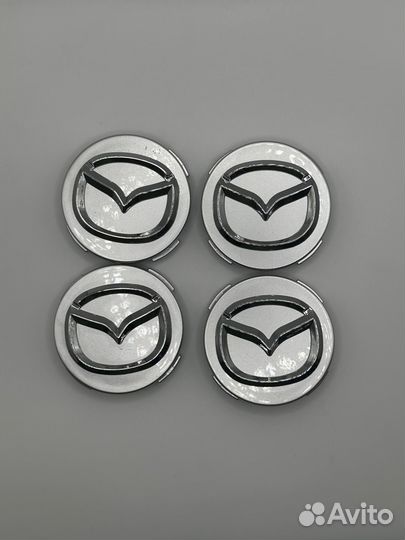 Заглушки диска Мазда/Колпачки для диска Mazda 56мм