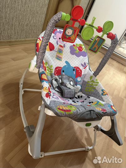 Детские качели шезлонг