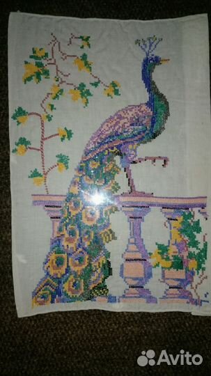 Картины вышитые в 1950 годах