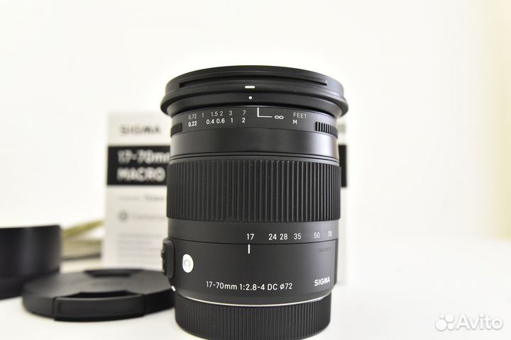 Sigma 17-70mm f/2.8-4.0 DC macro OS HSM на Canon