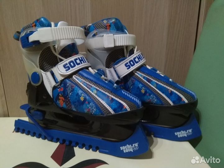 Коньки раздвижные Sochi р. 29 +