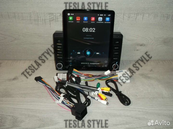Магнитола Volkswagen Touareg Tesla Android GPS