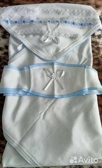 Продам новый крестильный набор 4 предмета