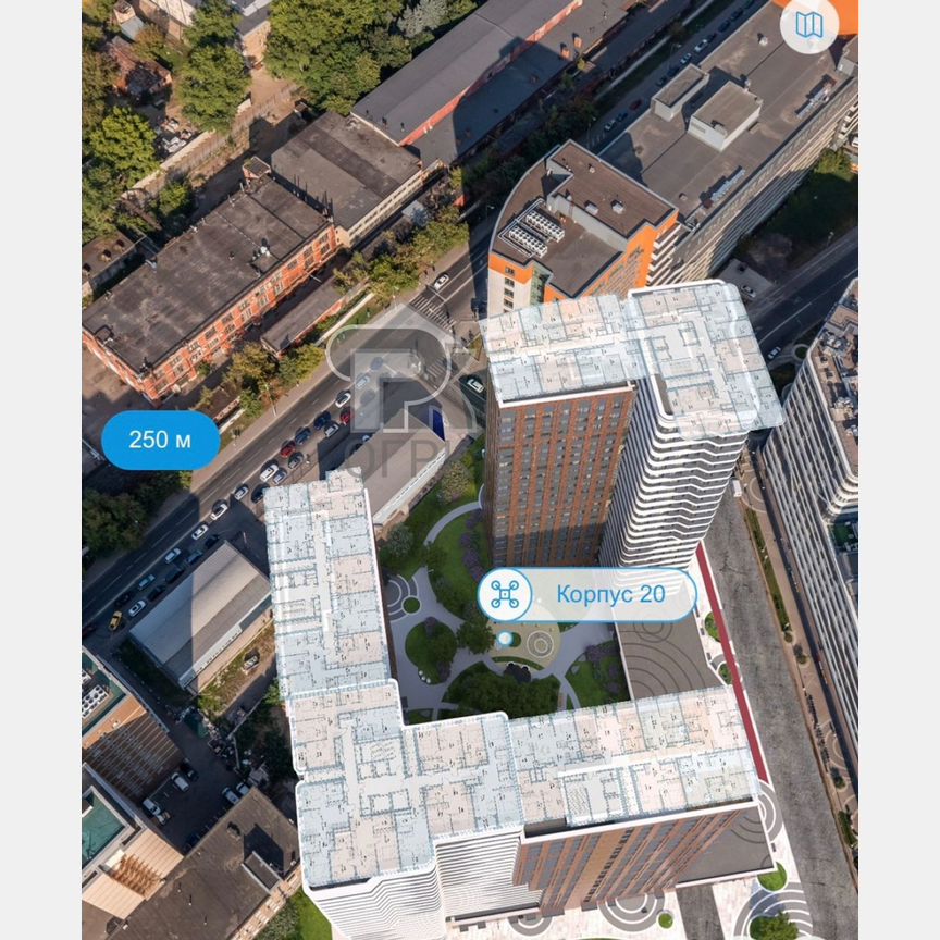 1-к. квартира, 39,4 м², 17/25 эт.