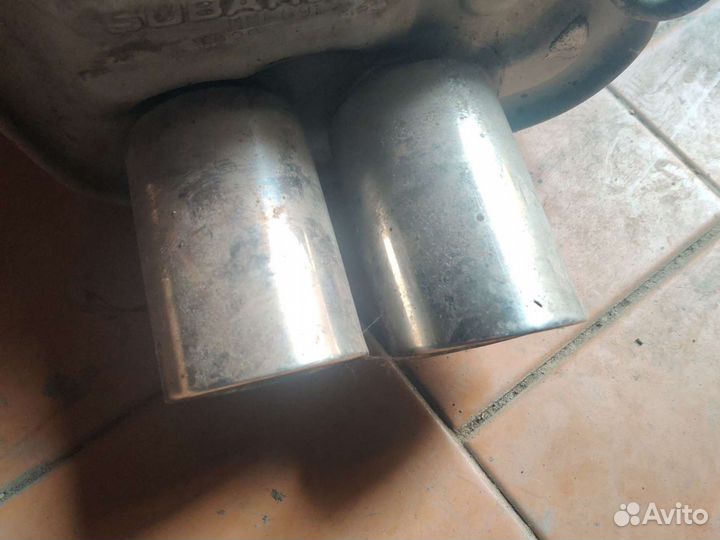 Глушитель subaru legacy