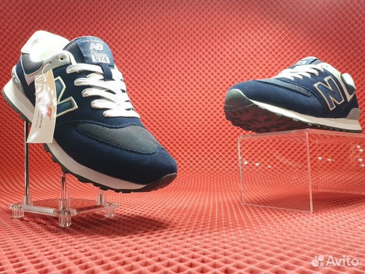 Кроссовки мужские New Balance 574 синие