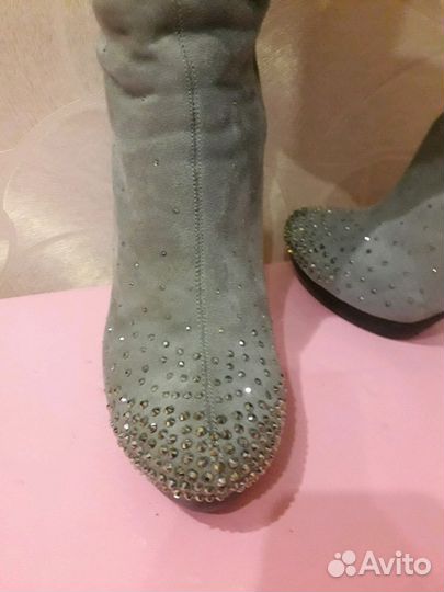 Красивые зимние сапоги