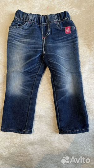 Джинсы для девочки 4 шт