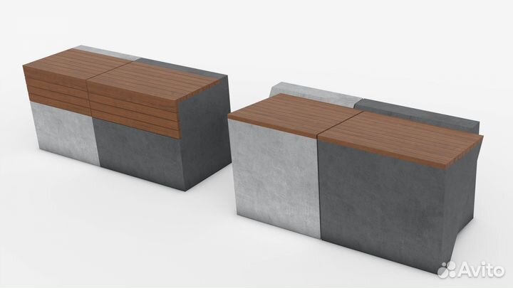 Лавка из бетона в наличии