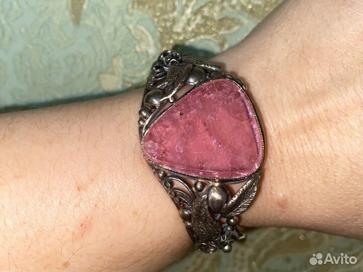 Серебро турмалин