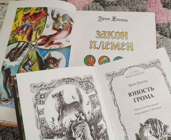 Книги коты воители