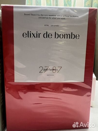 27 87 Elixir de Bombe edp 87ml