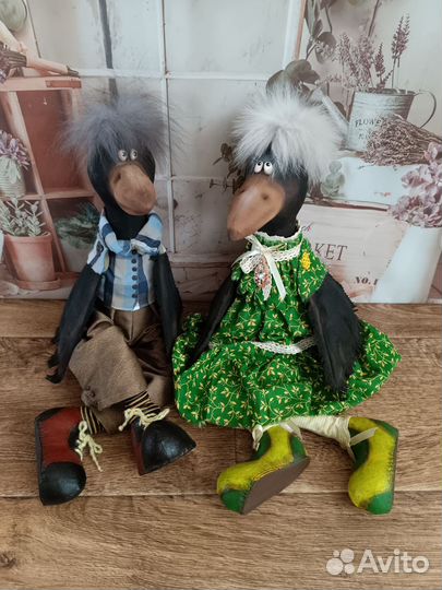 Куклы ручной работы Вороны