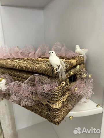 Свадебная коробка для денег