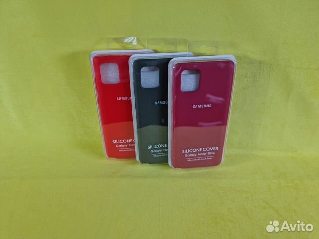 Чехол Samsung Note 10 Lite Silicone Case