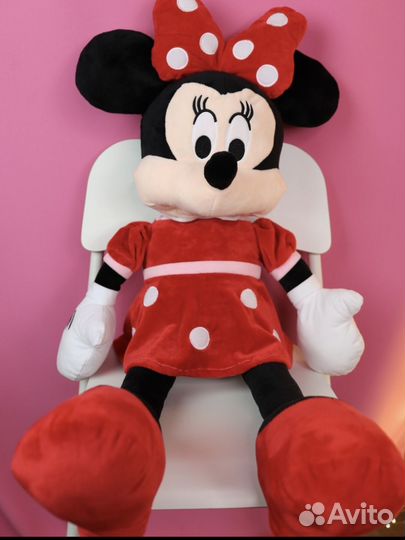Новая мягкая игрушка «Минни Маус» 100 см