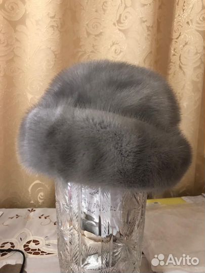 Шапка норковая женская