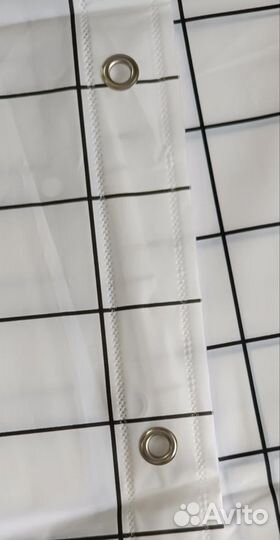 Штора для ванной новая