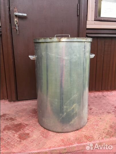 Бак 109 литров пищевая толстая нержавейка