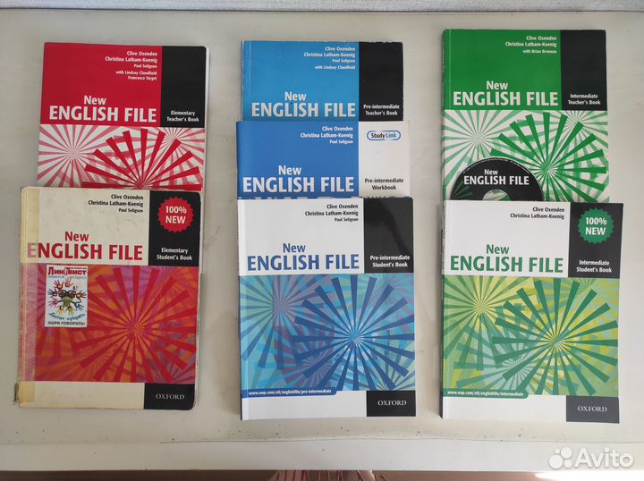 New English File учебники английский