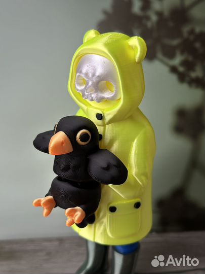 Маленький ужас и вороненок