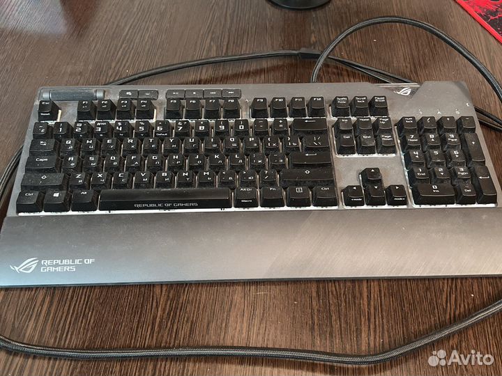 Механическая клавиатура asus rog strix flare